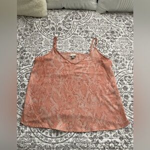 A New Day Women’s Snake Print Camisole - Size S (Pink)